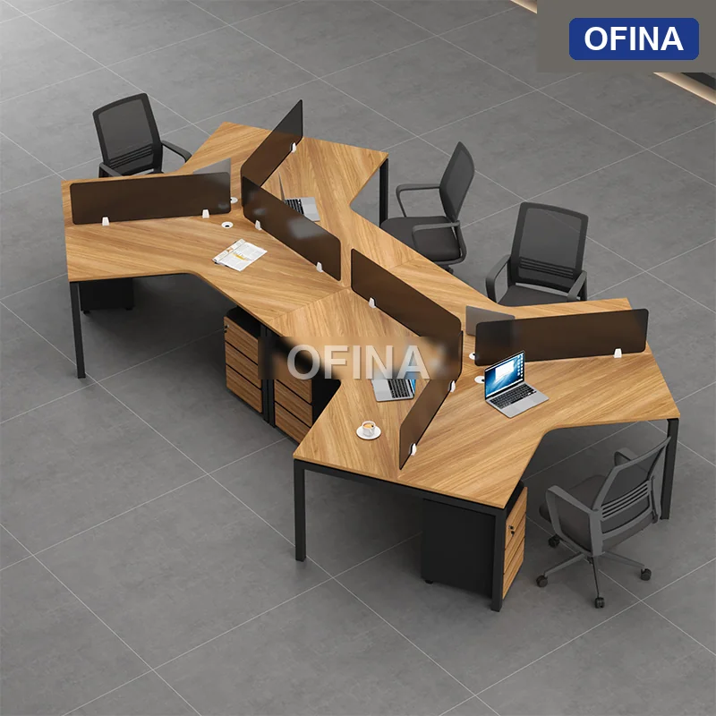 Cụm bàn làm việc 6 người Eos ECC02-4626 thumbnail 2