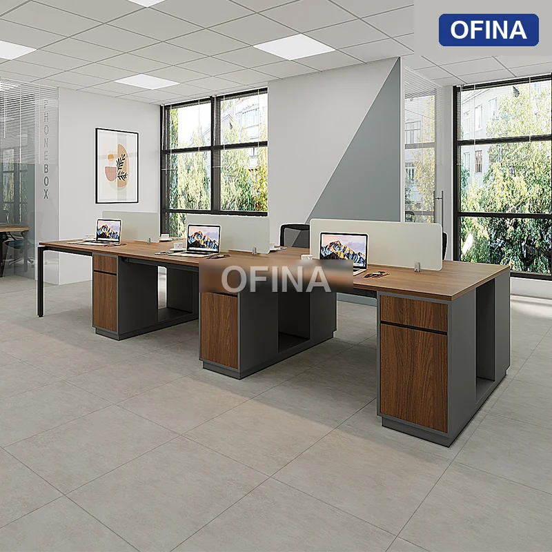 Cụm bàn làm việc 6 người Eos ECC03-3612 thumbnail 4