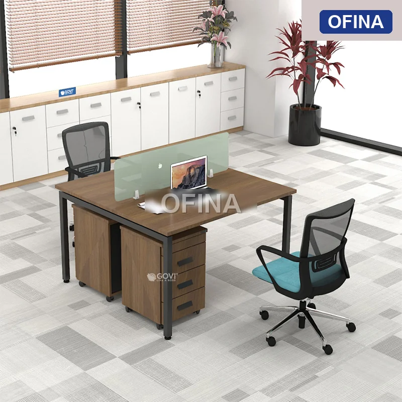 Cụm bàn làm việc 2 người Eos ECC05-1212 thumbnail 5