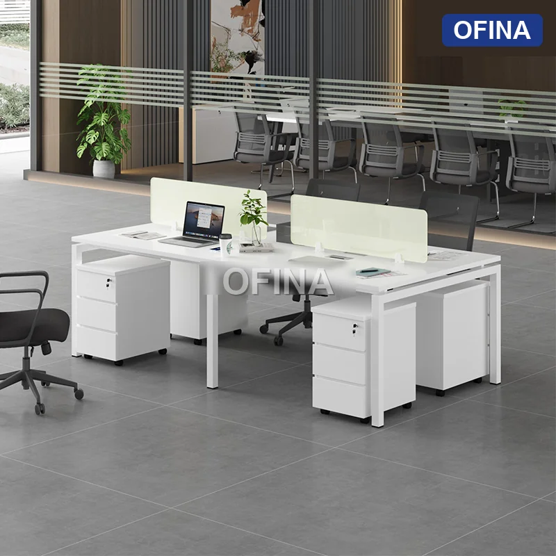 Cụm bàn làm việc 4 người Eos ECC05-2412 thumbnail 5