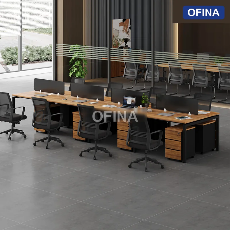 Cụm bàn làm việc 8 người Eos ECC05-4812 thumbnail 2