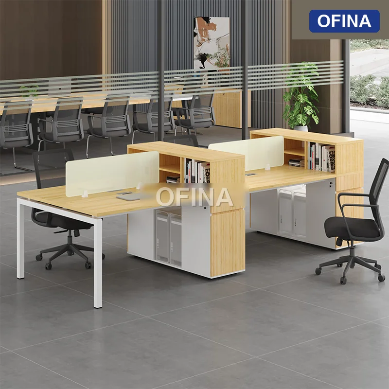 Cụm bàn làm việc 4 người Eos ECC06-3111
