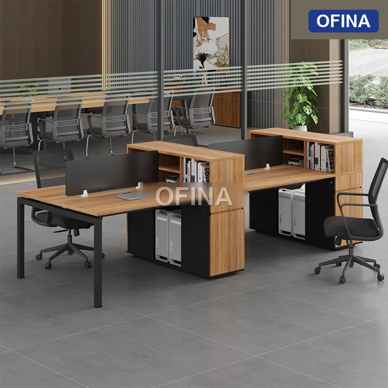 Cụm bàn làm việc 4 người Eos ECC06-3111 thumbnail 2