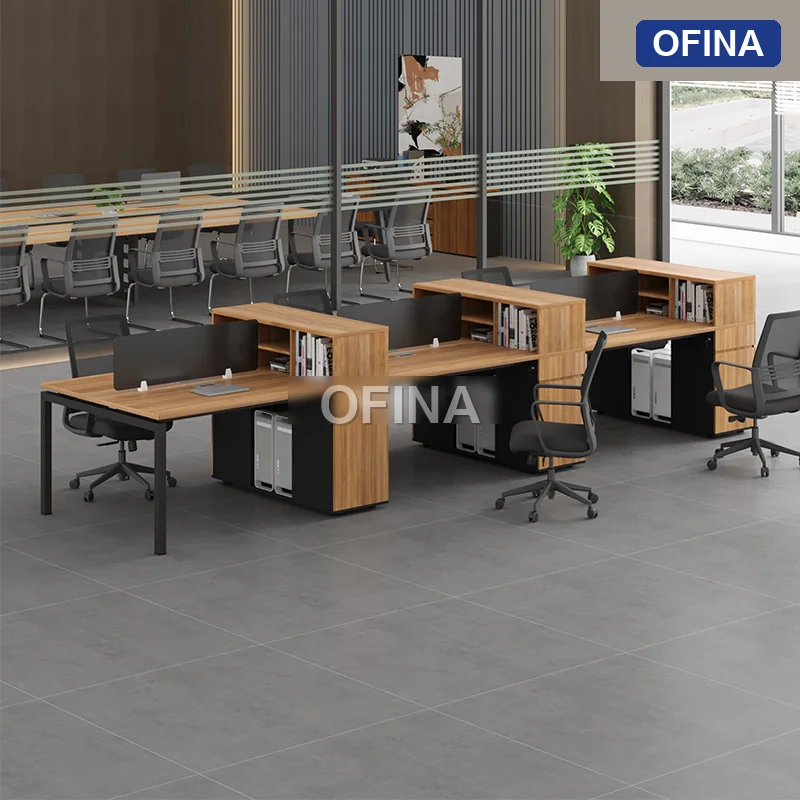 Cụm bàn làm việc 6 người Eos ECC06-4511 thumbnail 3