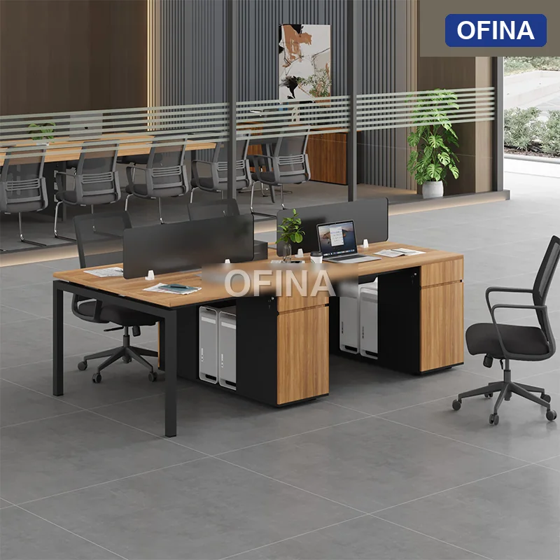 Cụm bàn làm việc 4 người Eos ECC07-2412 thumbnail 2