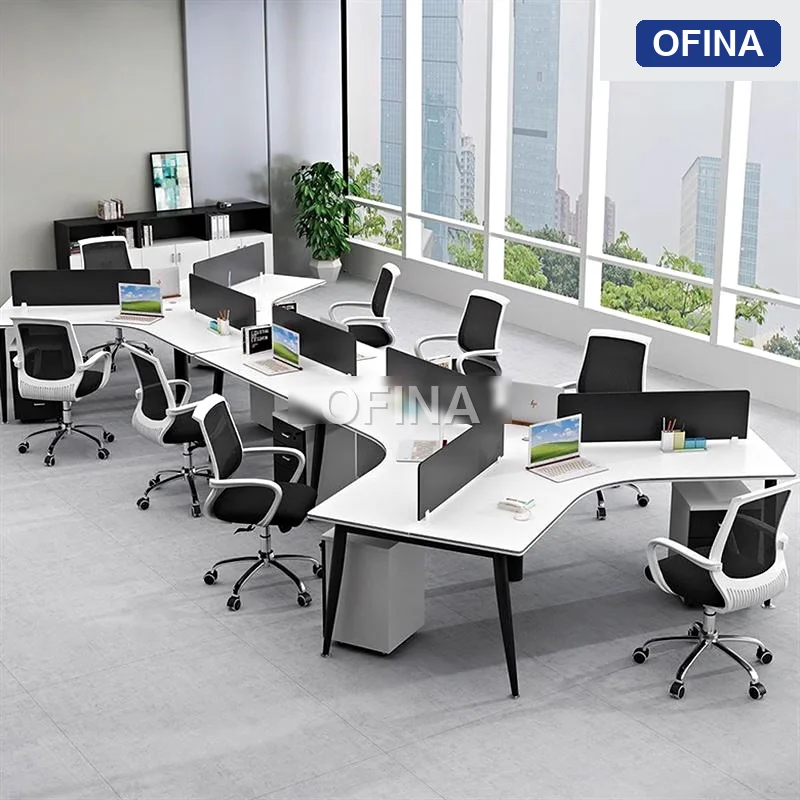 Cụm bàn làm việc 8 người Eros ERC01-5826