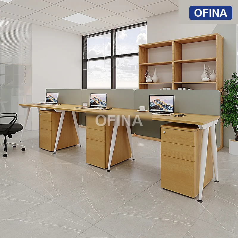 Cụm bàn làm việc 3 người Eros ERC02-3606