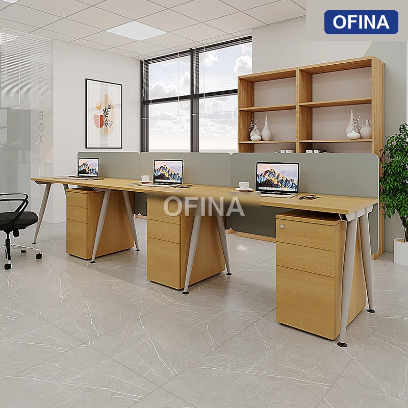 Cụm bàn làm việc 3 người Eros ERC02-3606 thumbnail 5