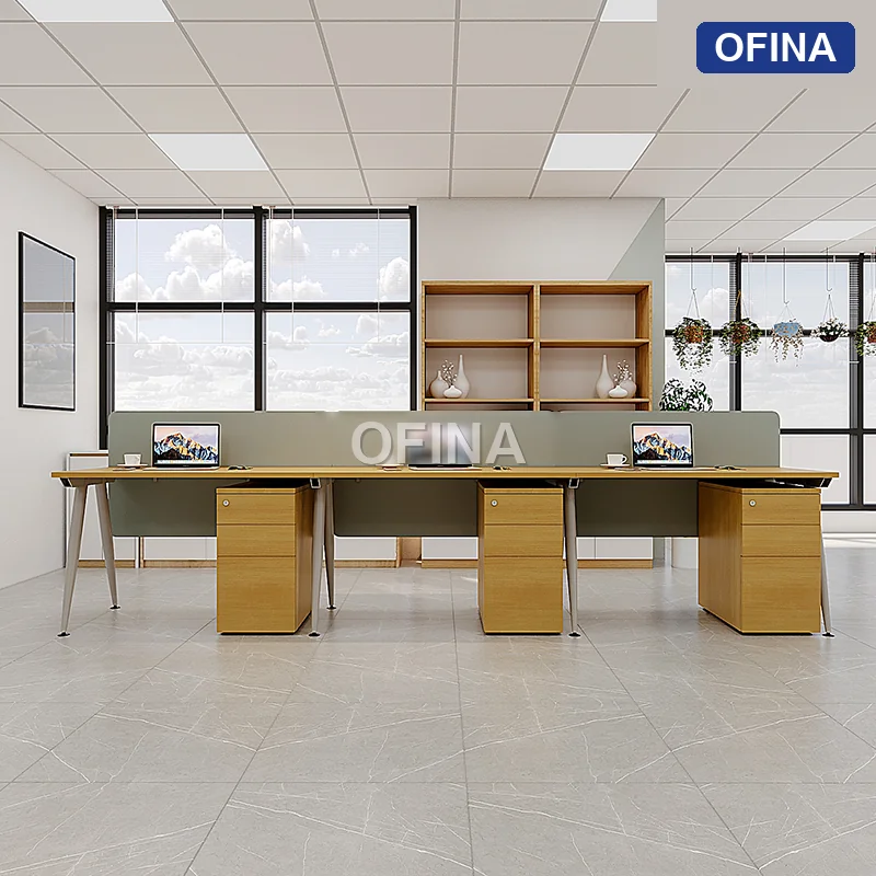 Cụm bàn làm việc 3 người Eros ERC02-3606 thumbnail 6