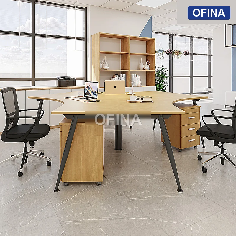 Cụm bàn làm việc 3 người Eros ERC05-2219 thumbnail 5