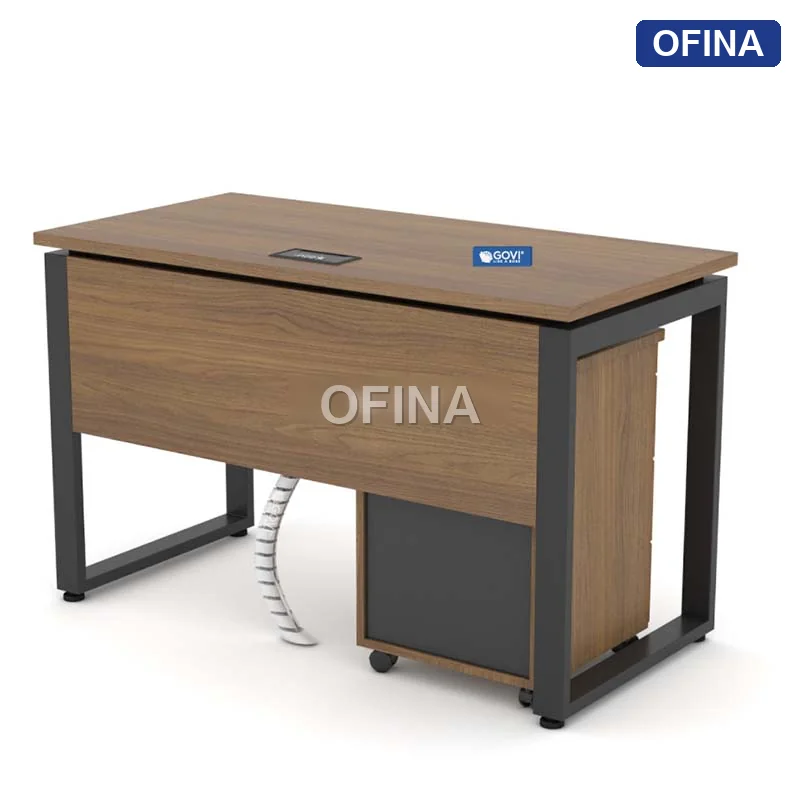 Bàn làm việc Eos EU01A khung đen thumbnail 2