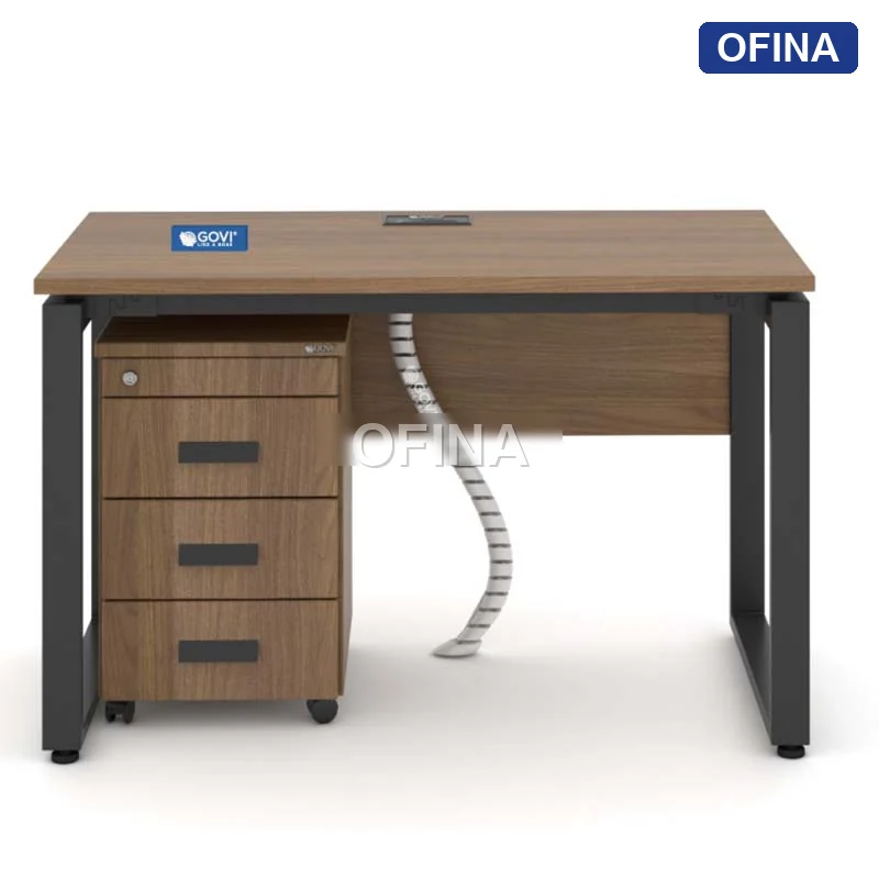 Bàn làm việc Eos EU01A khung đen thumbnail 5