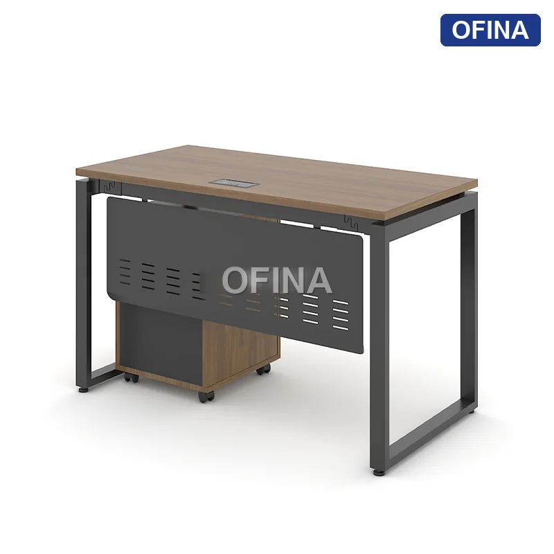 Bàn làm việc Eos EU01B khung đen thumbnail 3