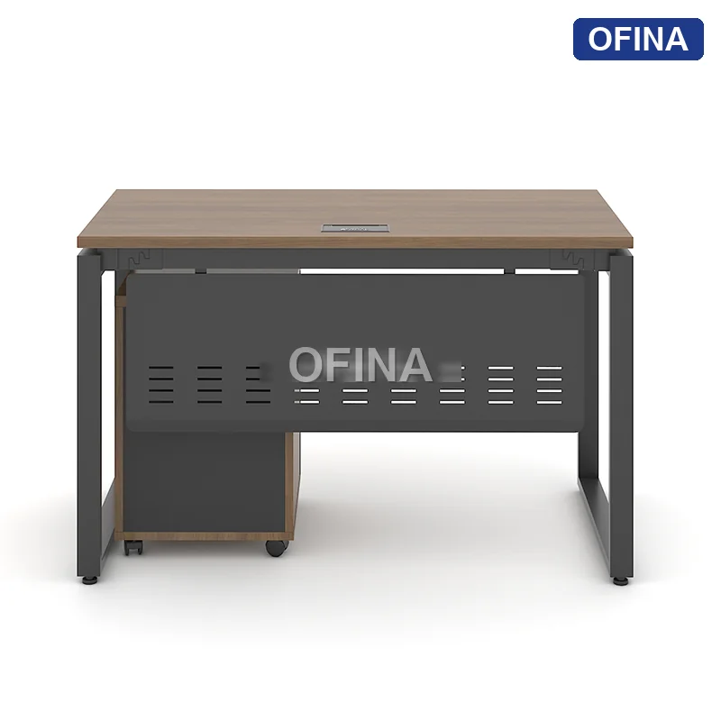 Bàn làm việc Eos EU01B khung đen thumbnail 4