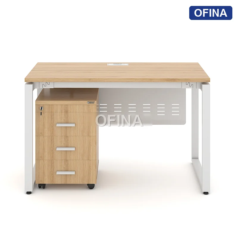 Bàn làm việc Eos EU01B khung trắng thumbnail 4