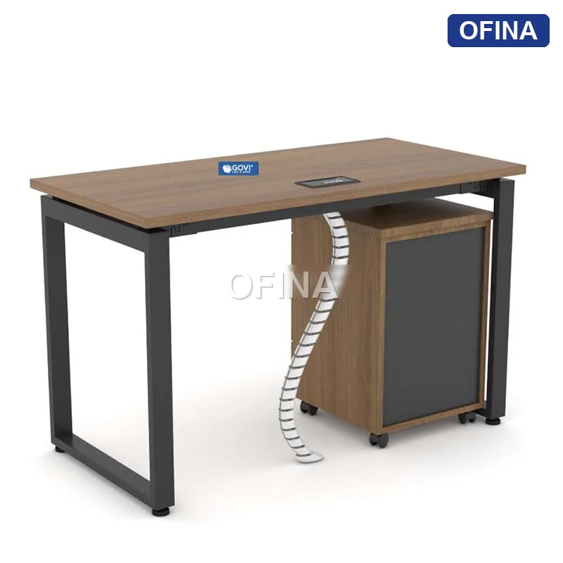 Bàn làm việc Eos EU01 khung đen thumbnail 3