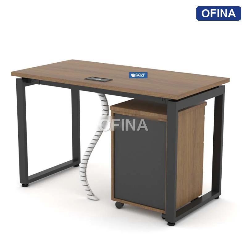 Bàn làm việc Eos EU01 khung đen thumbnail 4