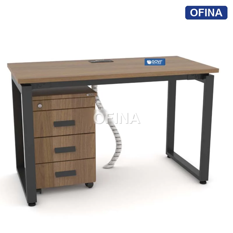 Bàn làm việc Eos EU01 khung đen thumbnail 5