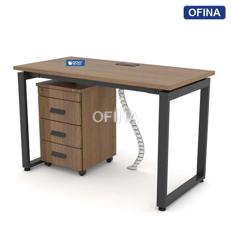 Bàn làm việc Eos EU01 khung đen thumbnail 6