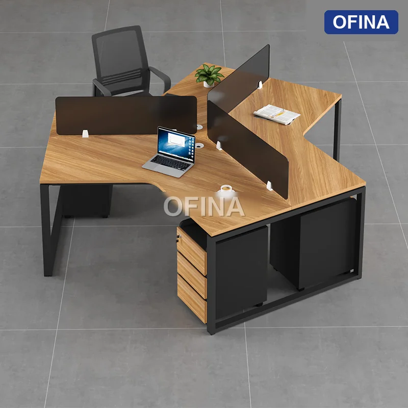 Cụm bàn làm việc 3 người Eos EUC01-2623 thumbnail 3