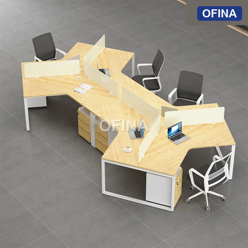 Cụm bàn làm việc 6 người Eos EUC01-4626