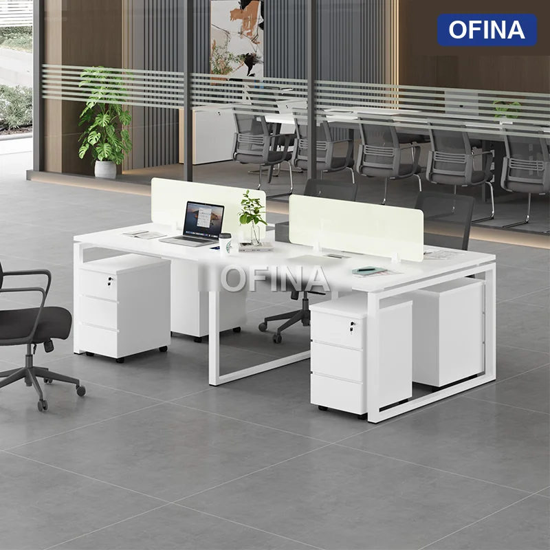 Cụm bàn làm việc 4 người Eos EUC02-2412 thumbnail 3