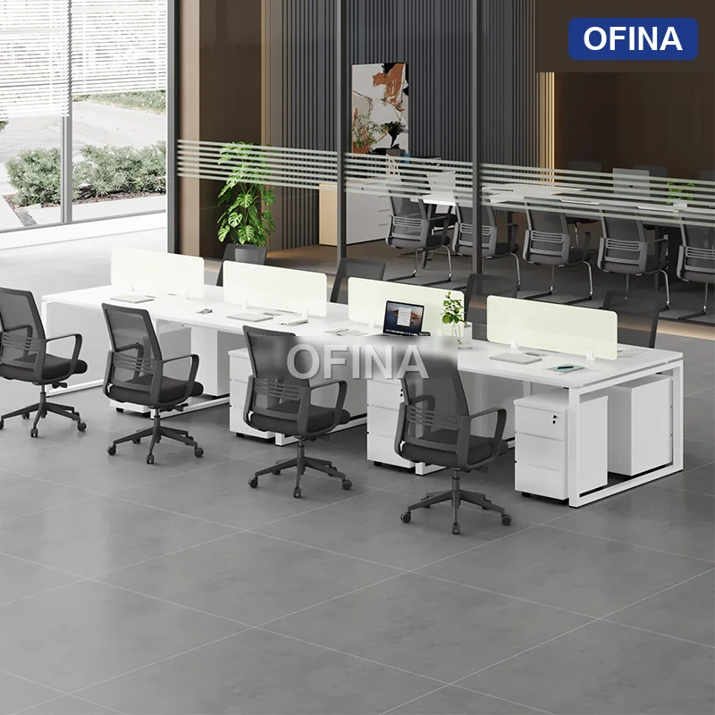 Cụm bàn làm việc 8 người Eos EUC02-4812