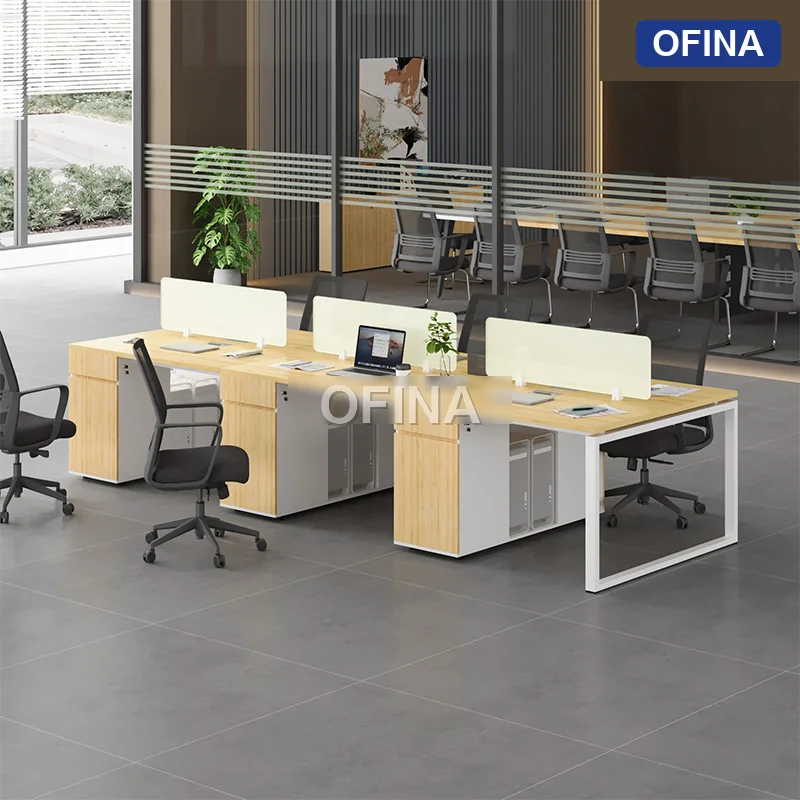 Cụm bàn làm việc 6 người Eos EUC03-3612