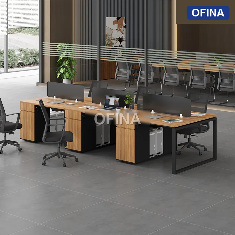 Cụm bàn làm việc 6 người Eos EUC03-3612 thumbnail 2