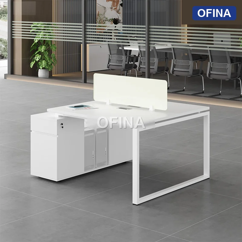 Cụm bàn làm việc 2 người Eos EUC06-1412 thumbnail 3