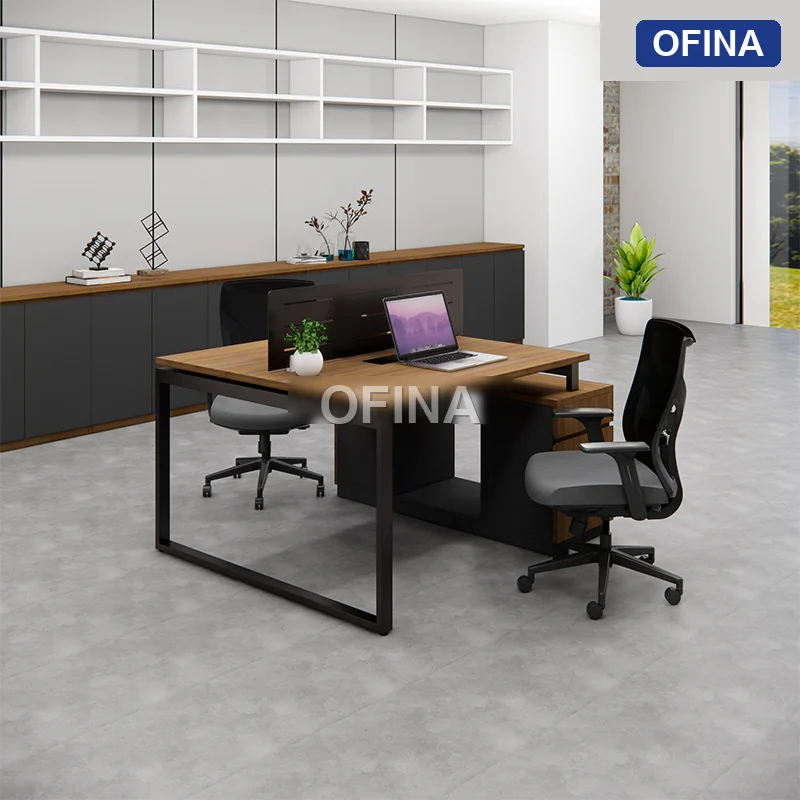 Cụm bàn làm việc 2 người Eos EUC06-1412 thumbnail 7