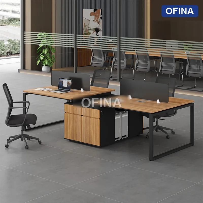 Cụm bàn làm việc 4 người Eos EUC06-2812 thumbnail 3