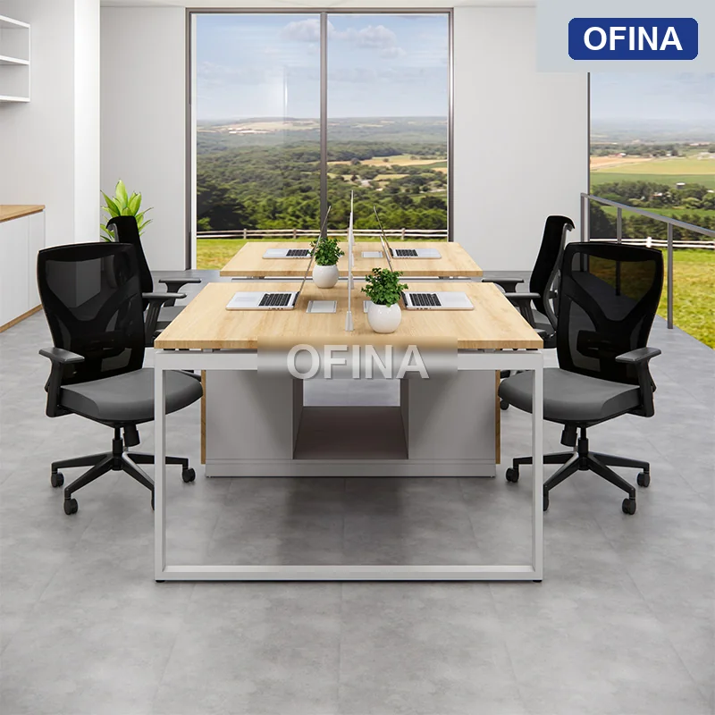 Cụm bàn làm việc 4 người Eos EUC06-2812 thumbnail 4