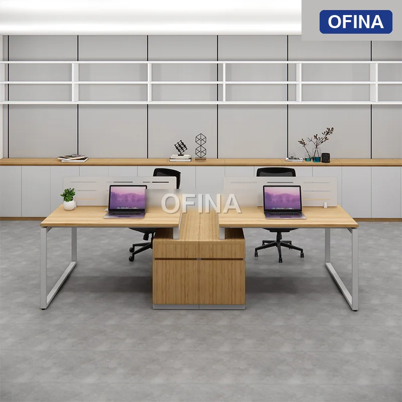 Cụm bàn làm việc 4 người Eos EUC06-2812 thumbnail 6