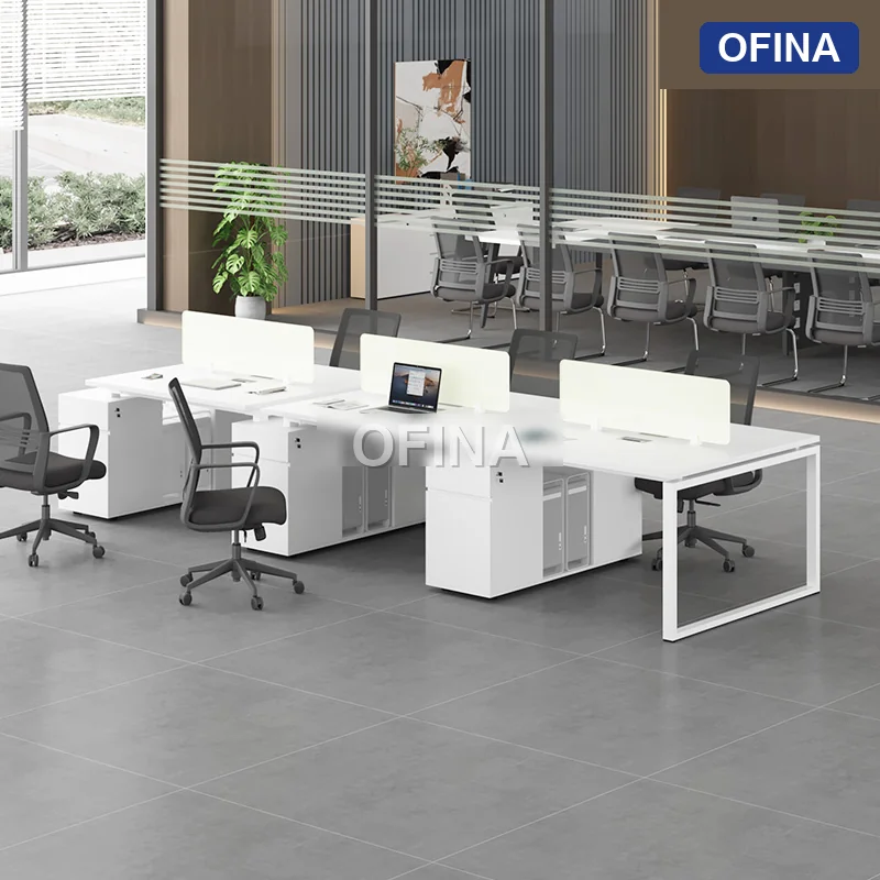 Cụm bàn làm việc 6 người Eos EUC06-4012 thumbnail 2