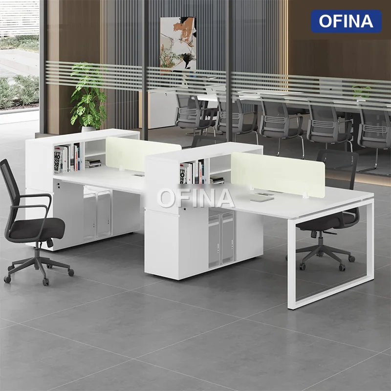 Cụm bàn làm việc 4 người Eos EUC08-3111 thumbnail 2