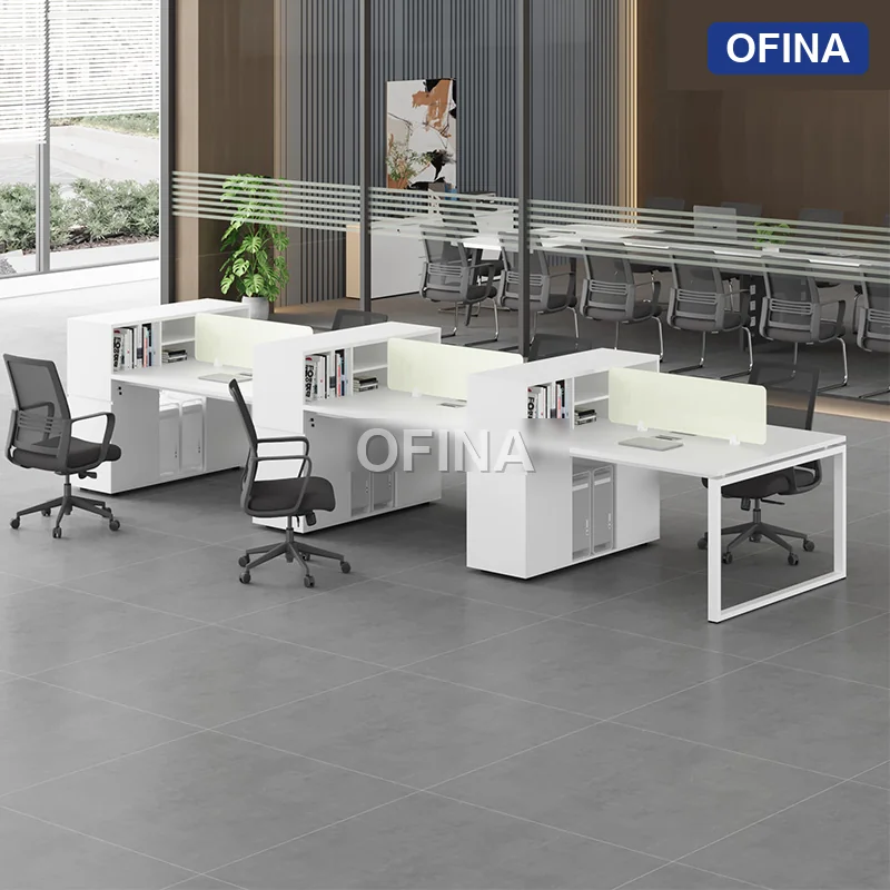 Cụm bàn làm việc 6 người Eos EUC08-4611