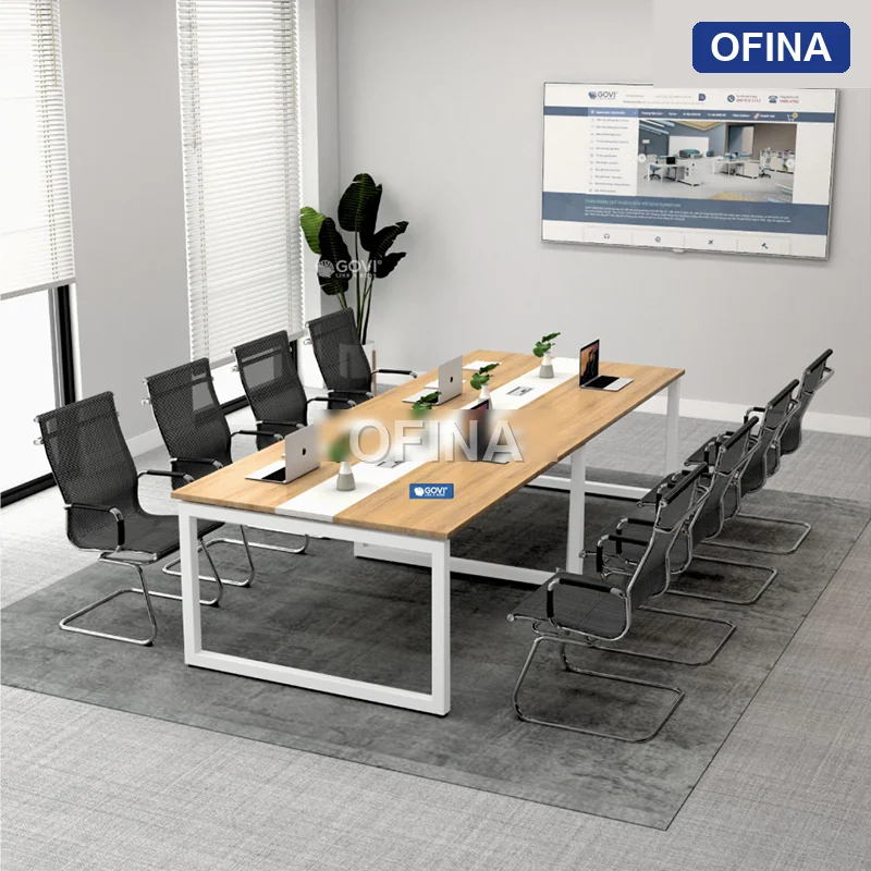 Bàn họp chân sắt hộp Eos EUH04 thumbnail 2