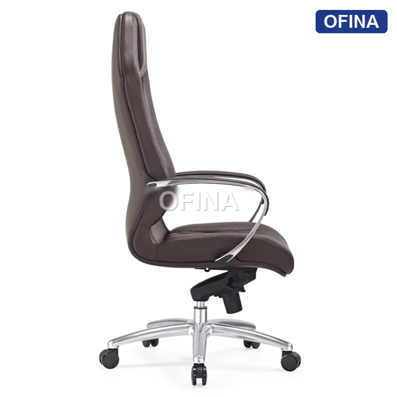 Ghế lãnh đạo da bò Italy Fuji FJ-103A-BN thumbnail 2