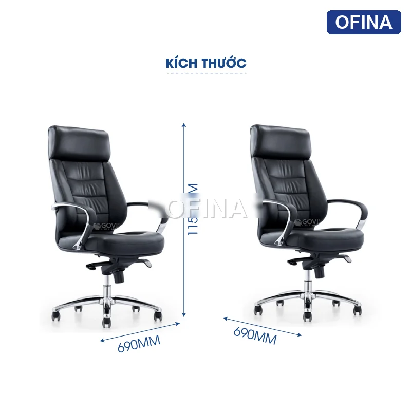 Ghế lãnh đạo da Fuji FJ-1607A thumbnail 2