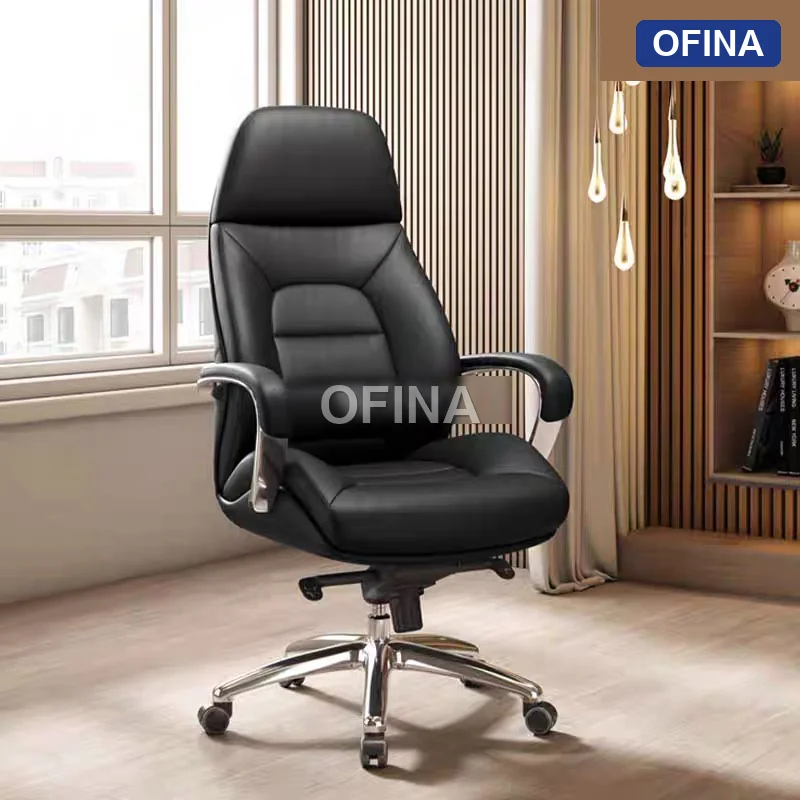 Ghế lãnh đạo da bò Fuji FJ-181A-BL thumbnail 4