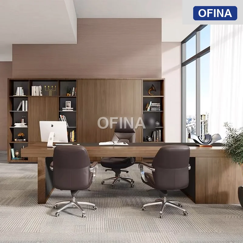 Ghế lãnh đạo da Fuji FJ-181A-BN thumbnail 3