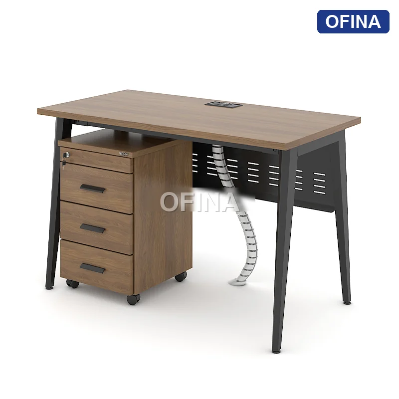 Bàn làm việc Gaia GA01B khung đen