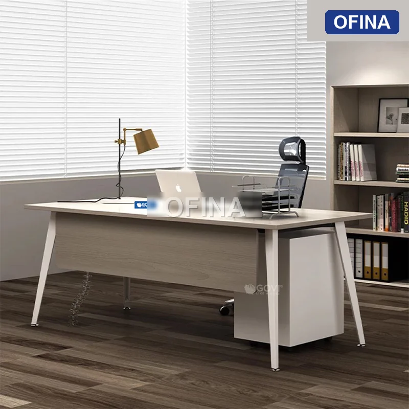 Bàn giám đốc chân đa giác Gaia 1m6 GA16-T thumbnail 2