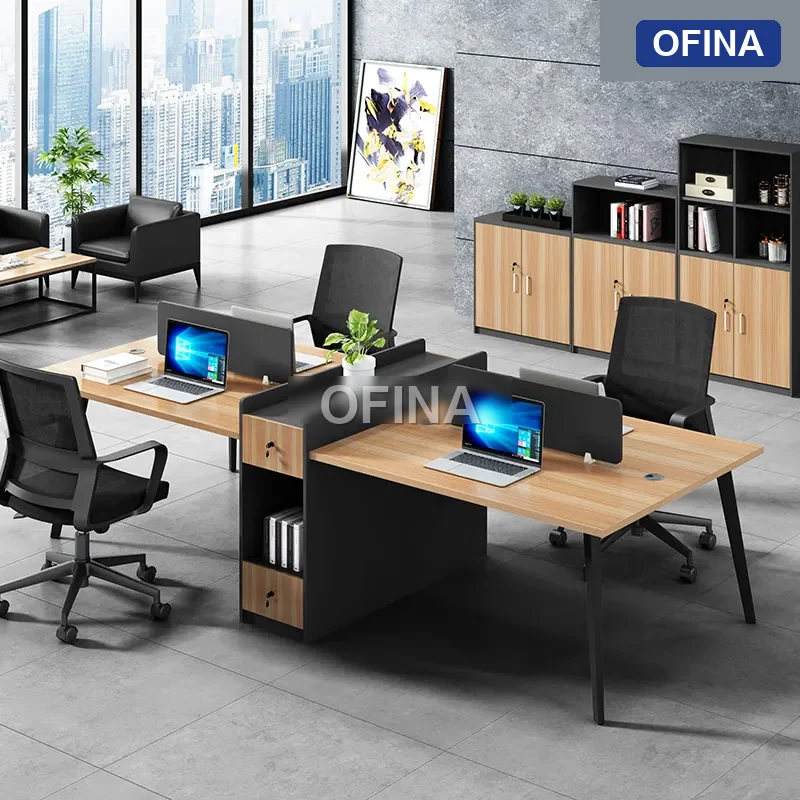 Cụm bàn làm việc 4 người Gaia GC01-2712 thumbnail 2