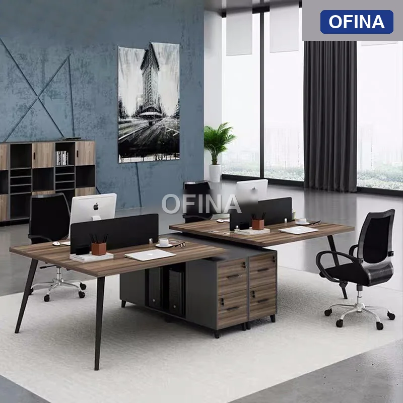 Cụm bàn làm việc 4 người Gaia GC04-2812