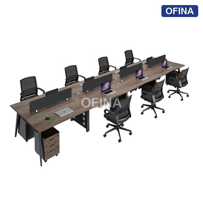 Cụm bàn làm việc 8 người Gaia  GC08-4812 thumbnail 2