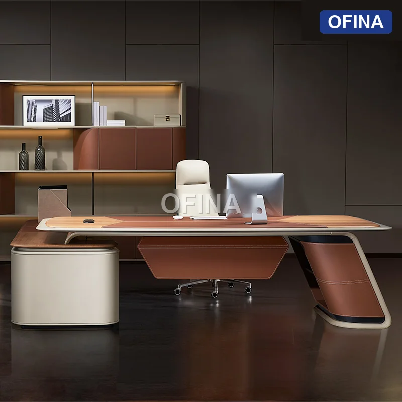 Bàn lãnh đạo nhập khẩu Lusso H-08-A thumbnail 2