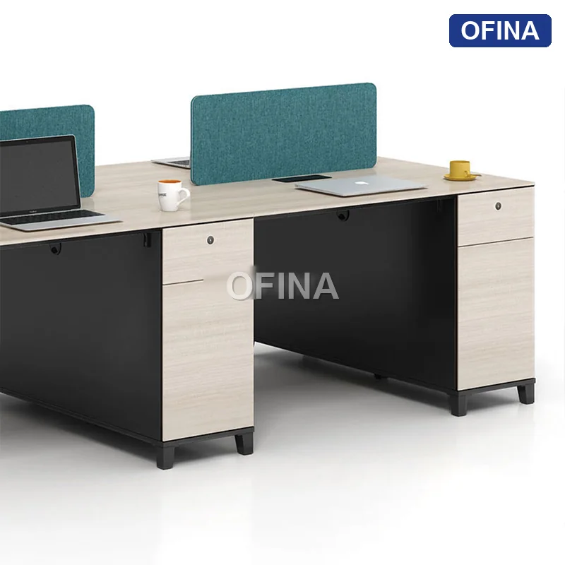 Cụm bàn làm việc nhập khẩu 4 người Kemi K-WD2412G thumbnail 2