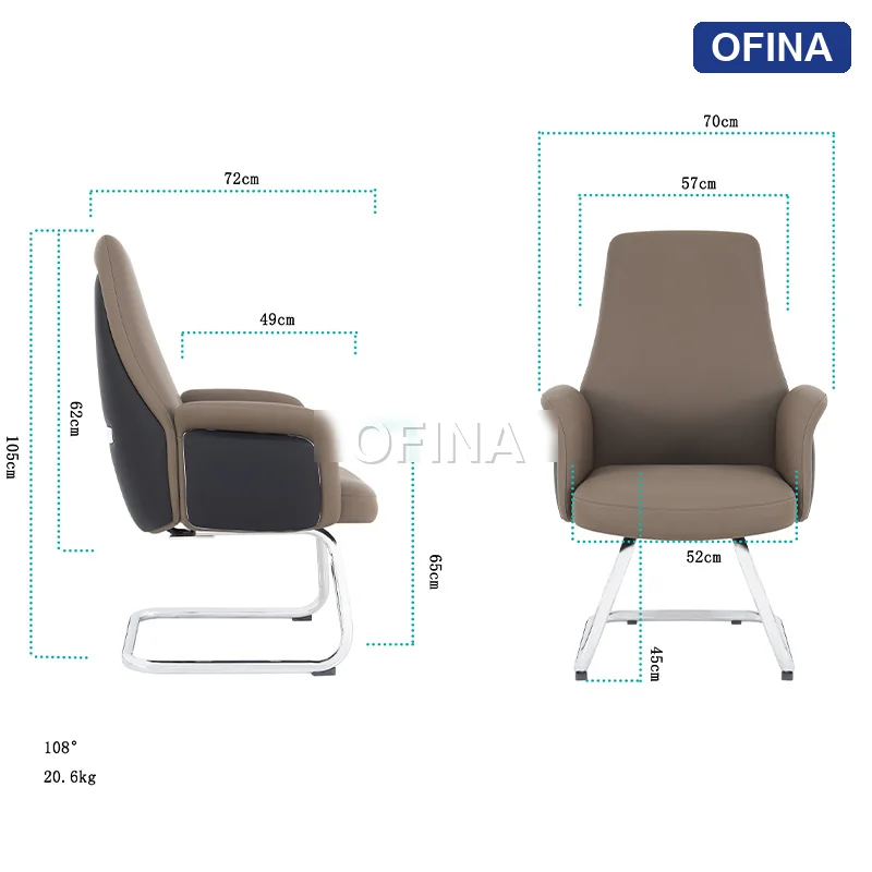 Ghế da Karon KR139C thumbnail 5